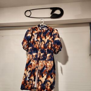 Button front Women's Dress NWT